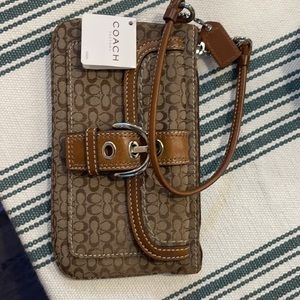 NWT Coach wristlet / Wallet